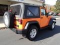 2012 Crush Orange Jeep Wrangler Sport 4x4  photo #8