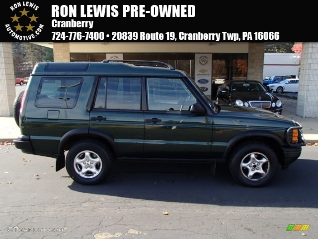 2000 Discovery II  - Epsom Green / Smokestone photo #1