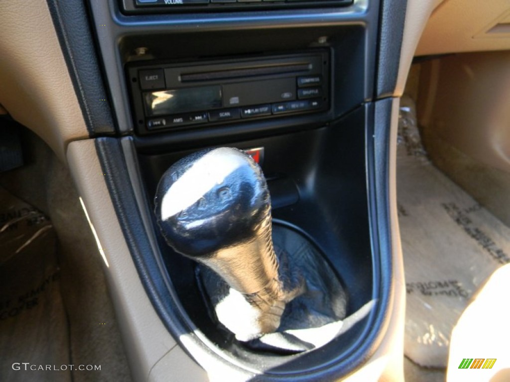 1994 Mustang Cobra Convertible - Rio Red / Saddle photo #23