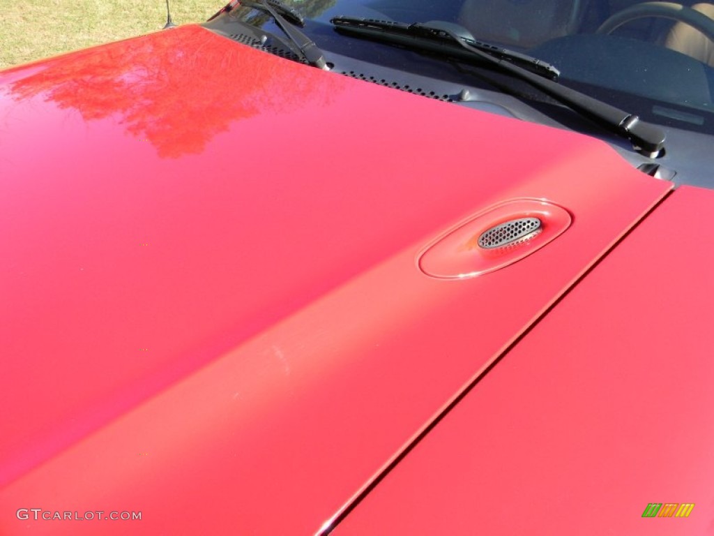 1994 Mustang Cobra Convertible - Rio Red / Saddle photo #49