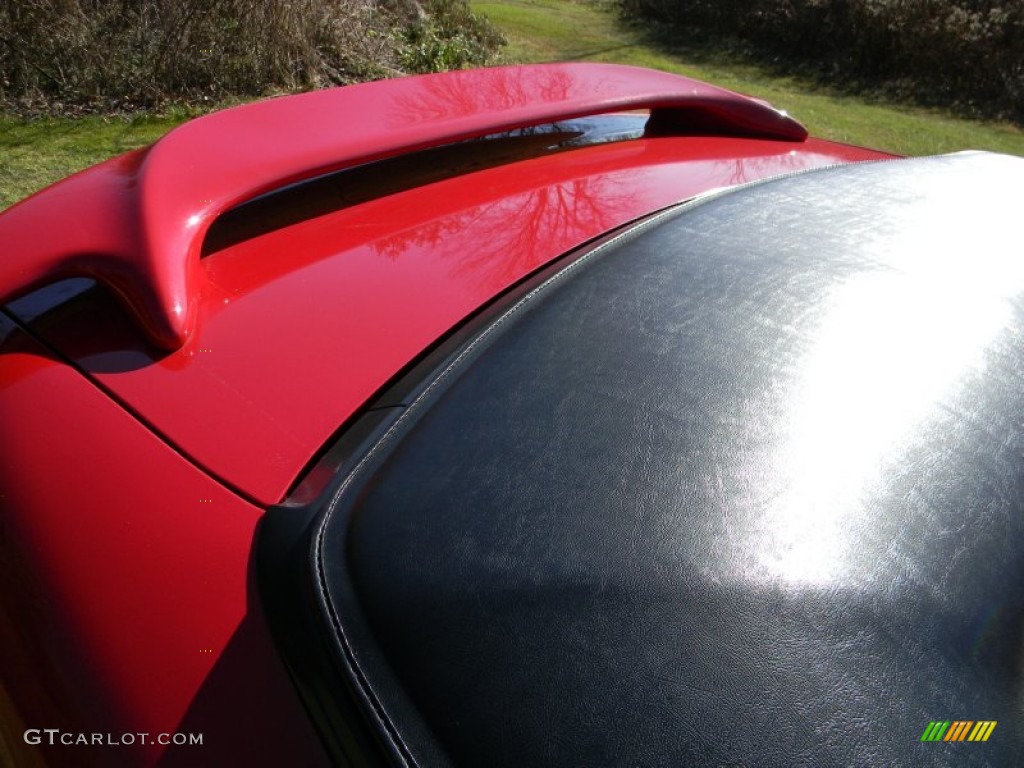 1994 Mustang Cobra Convertible - Rio Red / Saddle photo #51