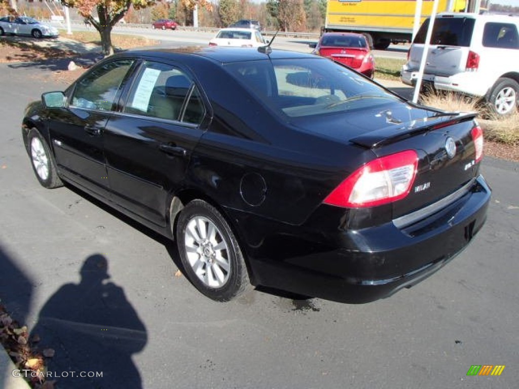 2007 Milan V6 AWD - Black Ebony / Dark Charcoal photo #6