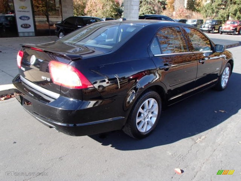 2007 Milan V6 AWD - Black Ebony / Dark Charcoal photo #8