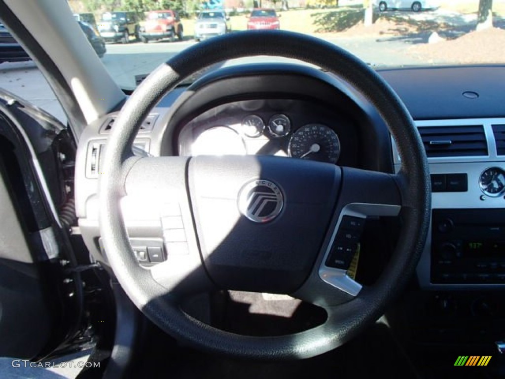 2007 Milan V6 AWD - Black Ebony / Dark Charcoal photo #18