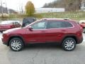 2014 Deep Cherry Red Crystal Pearl Jeep Cherokee Limited 4x4  photo #2