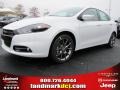 2014 Bright White Dodge Dart SXT  photo #1