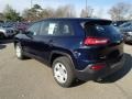 True Blue Pearl 2014 Jeep Cherokee Sport 4x4 Exterior