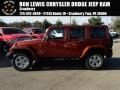 Copperhead Pearl 2014 Jeep Wrangler Unlimited Sahara 4x4