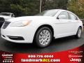 2014 Bright White Chrysler 200 LX Sedan  photo #1