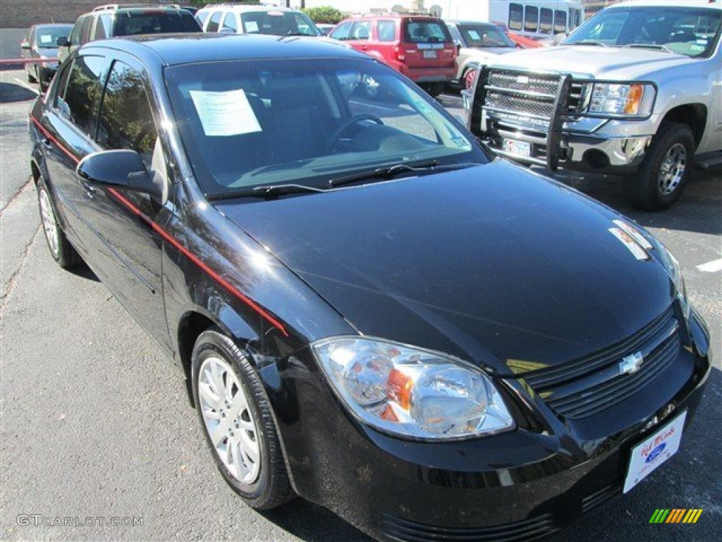 2010 Cobalt LT Sedan - Black / Ebony photo #1