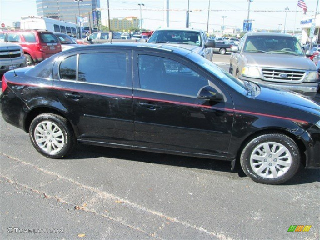 2010 Cobalt LT Sedan - Black / Ebony photo #3