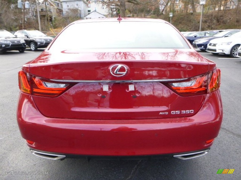 Riviera Red 2014 Lexus GS 350 AWD Exterior Photo #88008686