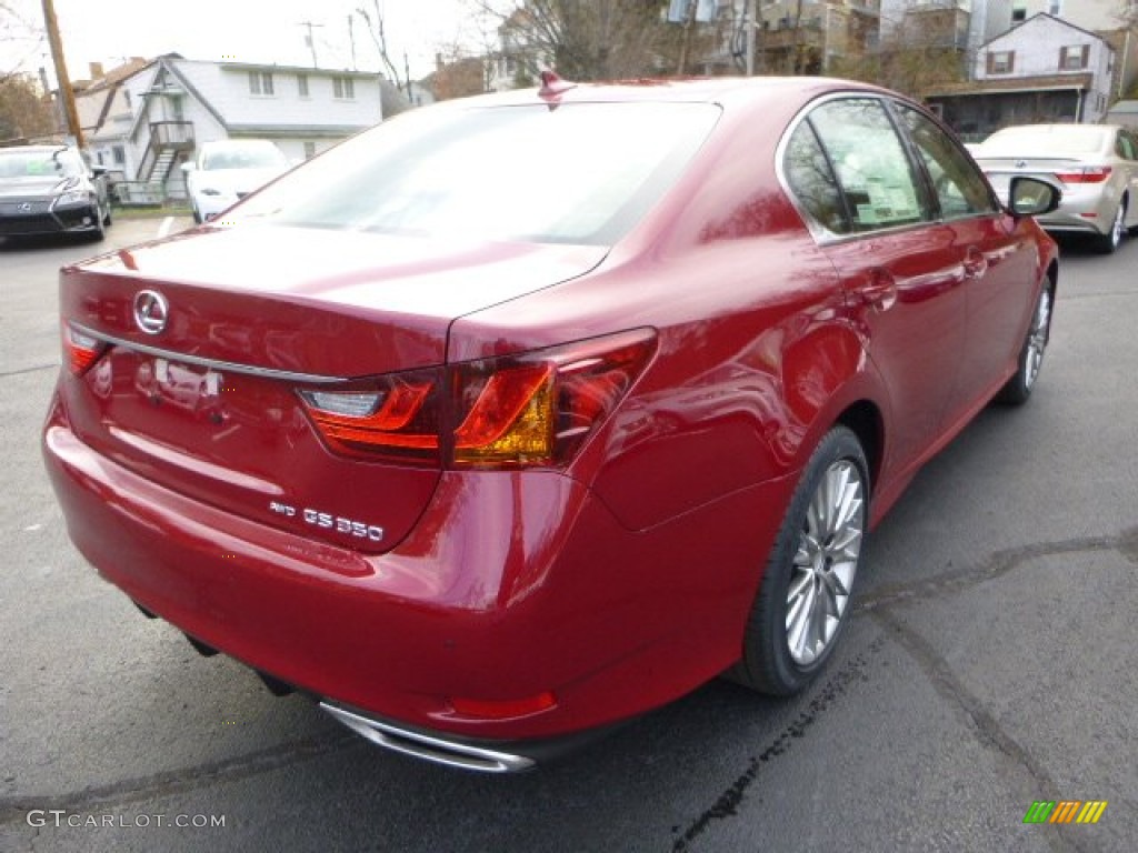 Riviera Red 2014 Lexus GS 350 AWD Exterior Photo #88008710