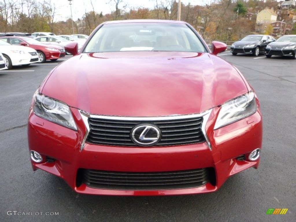 Riviera Red 2014 Lexus GS 350 AWD Exterior Photo #88008773
