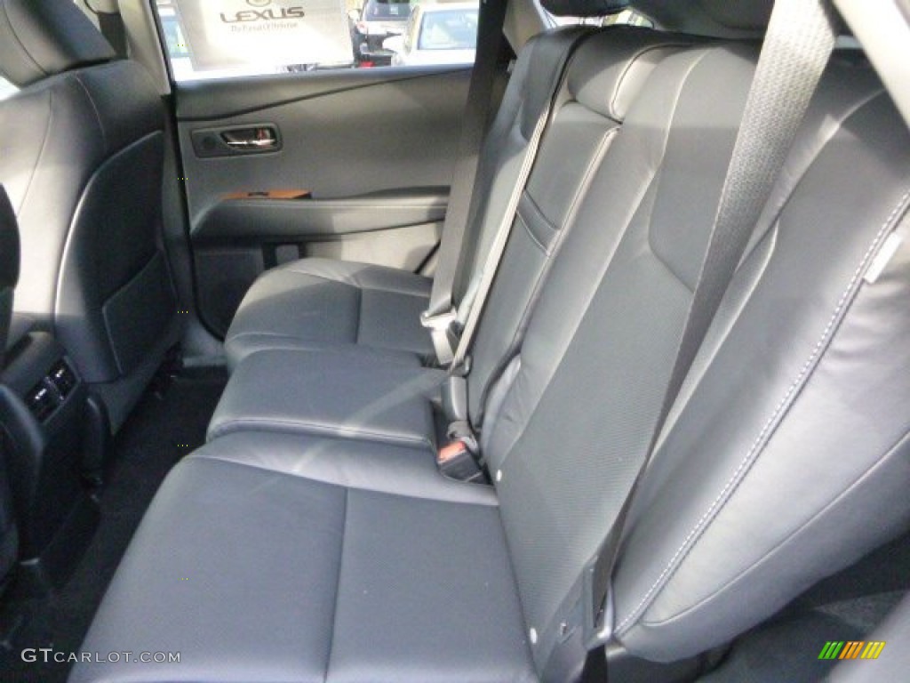 2014 Lexus RX 450h AWD Rear Seat Photo #88009280