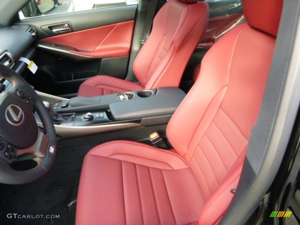 Rioja Red Interior 2014 Lexus IS 250 F Sport AWD Photo #88009661