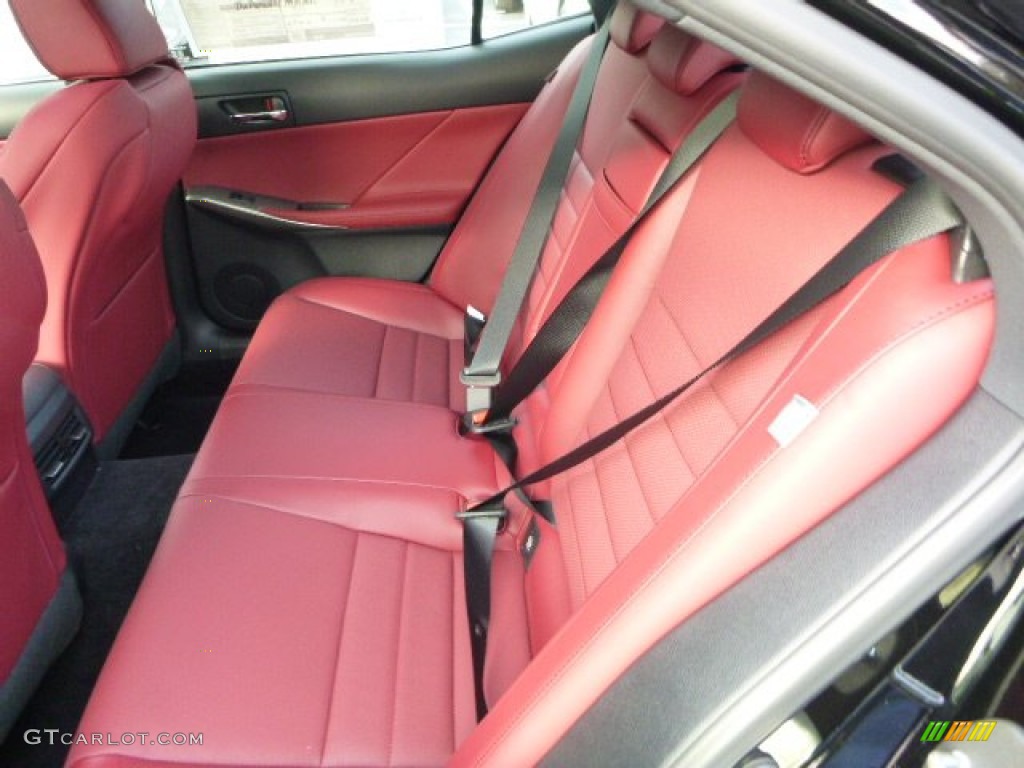 2014 Lexus IS 250 F Sport AWD Rear Seat Photo #88009682
