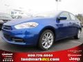 2013 Blue Streak Pearl Coat Dodge Dart SXT  photo #1