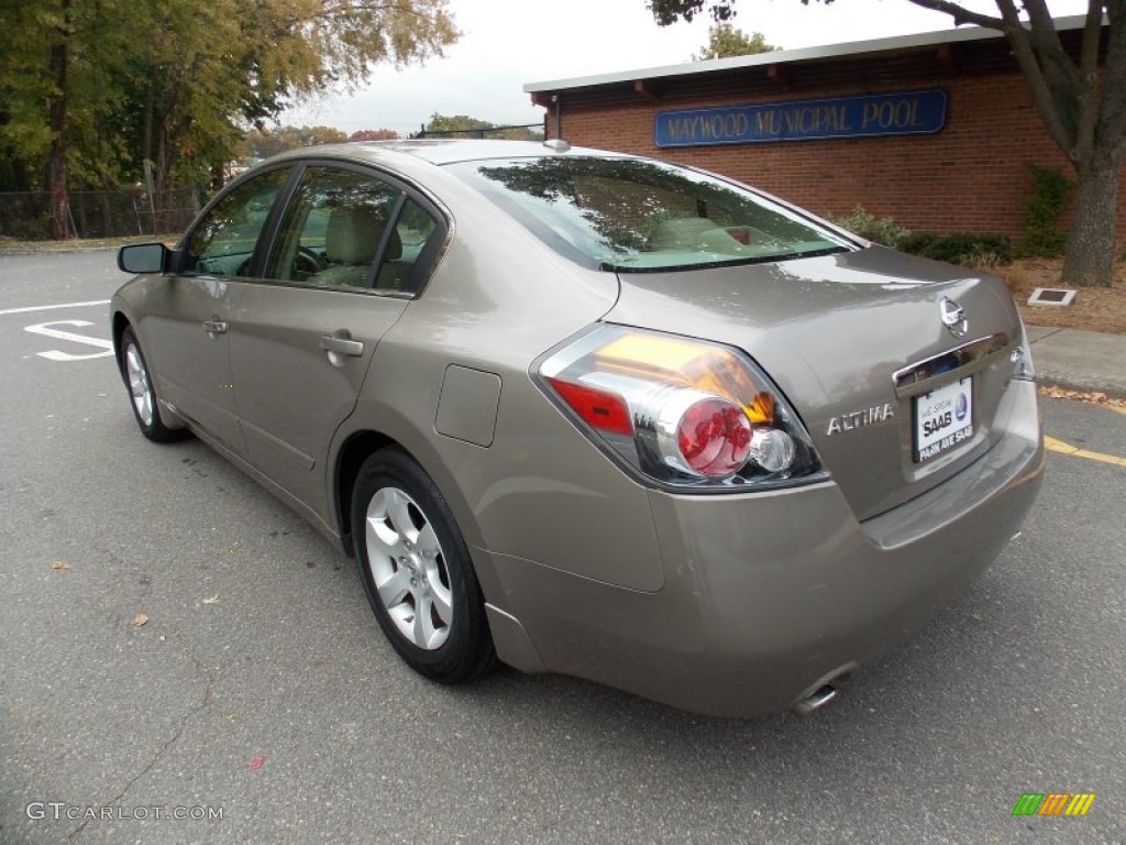 2008 Altima 2.5 SL - Pebble Beach Metallic / Blond photo #3