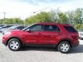 2014 Ruby Red Ford Explorer FWD  photo #2