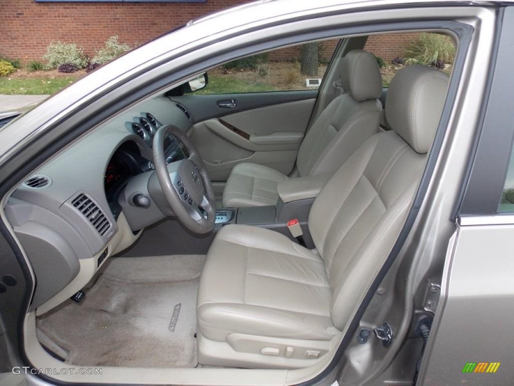 2008 Altima 2.5 SL - Pebble Beach Metallic / Blond photo #12