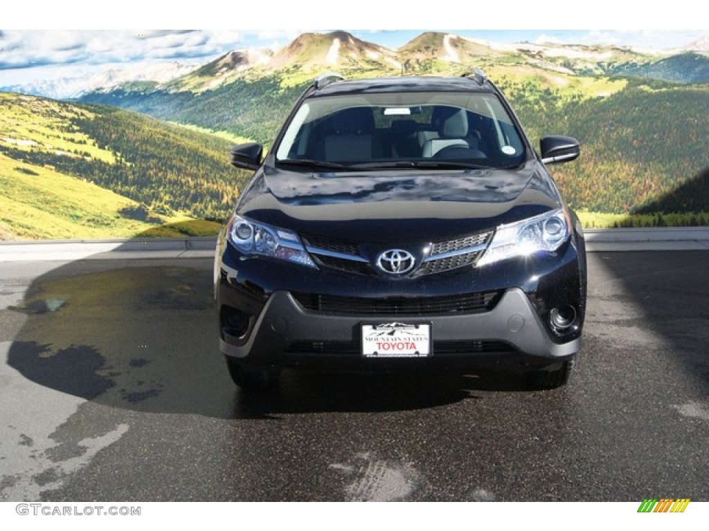 2013 RAV4 LE AWD - Black / Ash photo #2