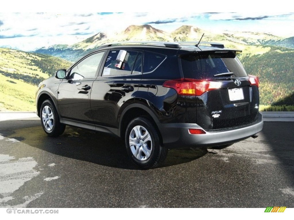 2013 RAV4 LE AWD - Black / Ash photo #3