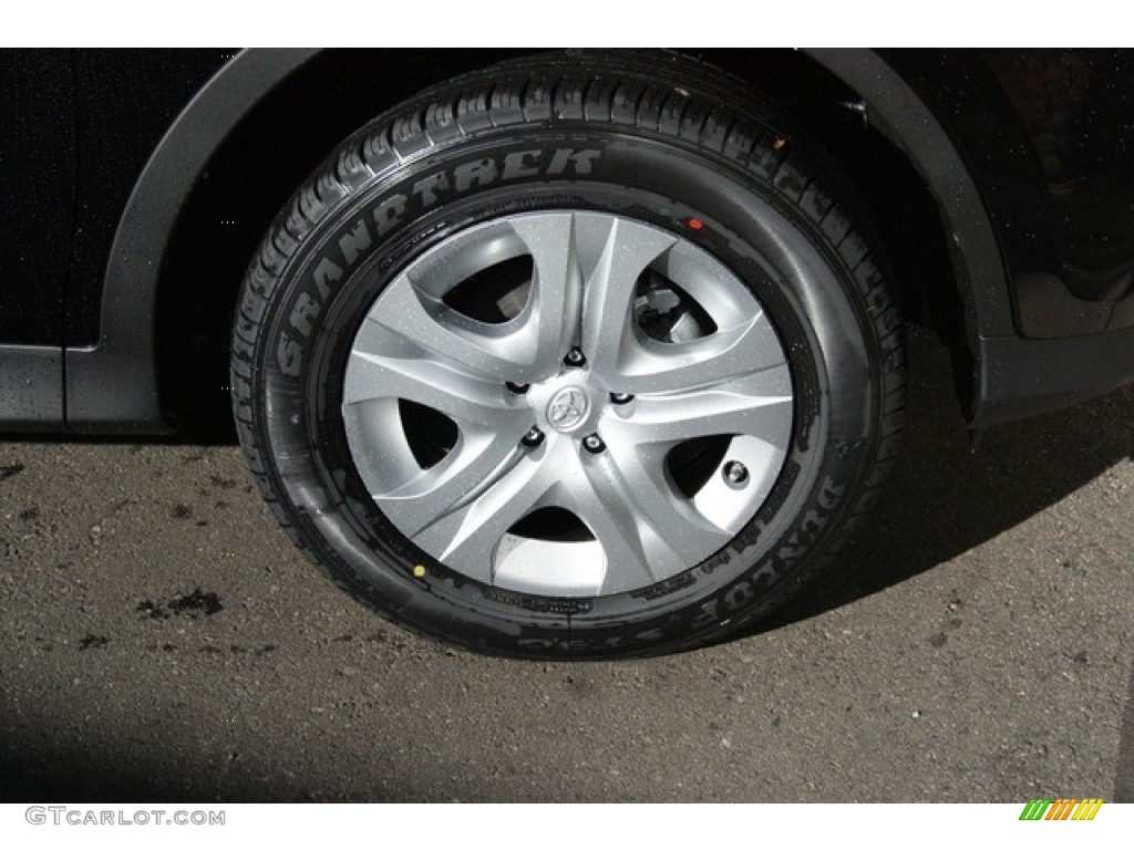 2013 RAV4 LE AWD - Black / Ash photo #9