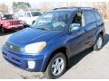 2003 Spectra Blue Mica Toyota RAV4 4WD  photo #3