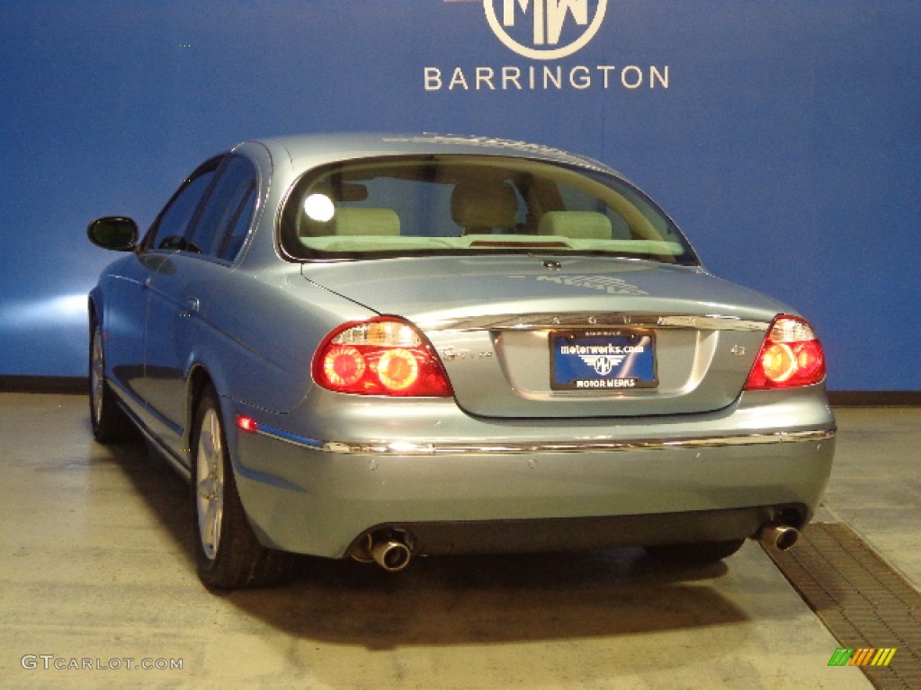 2005 S-Type 4.2 - Zircon Metallic / Dove photo #4