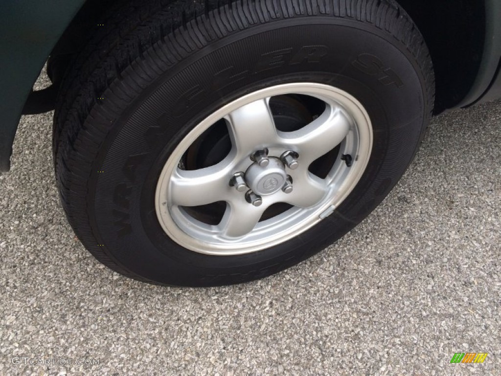 2000 RAV4 4WD - Deep Jewel Green / Gray photo #24