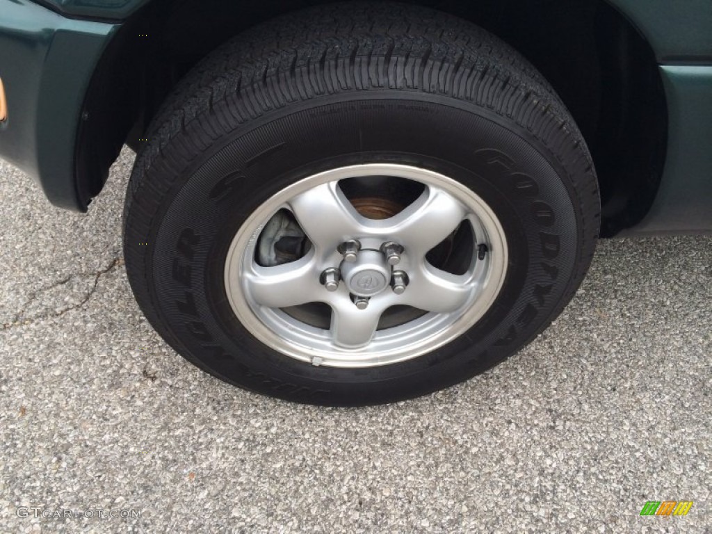 2000 RAV4 4WD - Deep Jewel Green / Gray photo #34