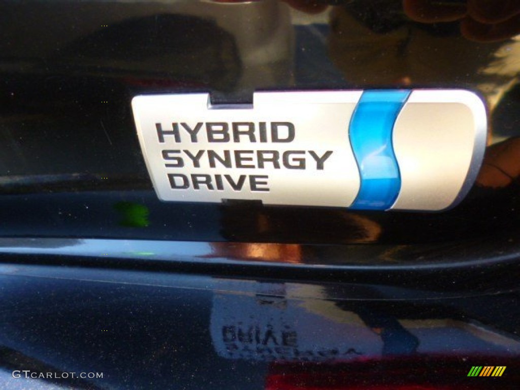 2008 Camry Hybrid - Black / Bisque photo #29