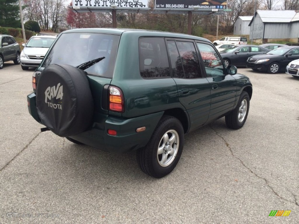 2000 RAV4 4WD - Deep Jewel Green / Gray photo #39