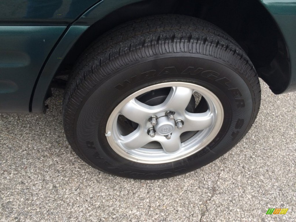 2000 RAV4 4WD - Deep Jewel Green / Gray photo #41