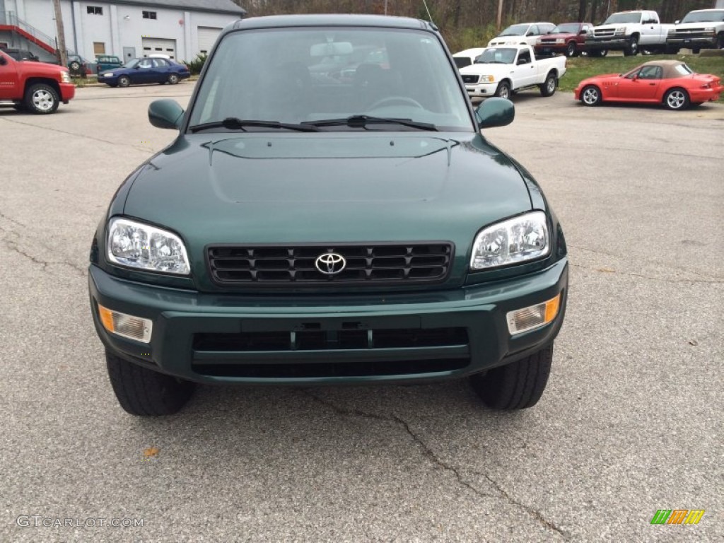 2000 RAV4 4WD - Deep Jewel Green / Gray photo #44