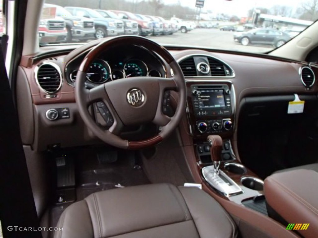 Cocoa Interior 2014 Buick Enclave Premium AWD Photo #88015244