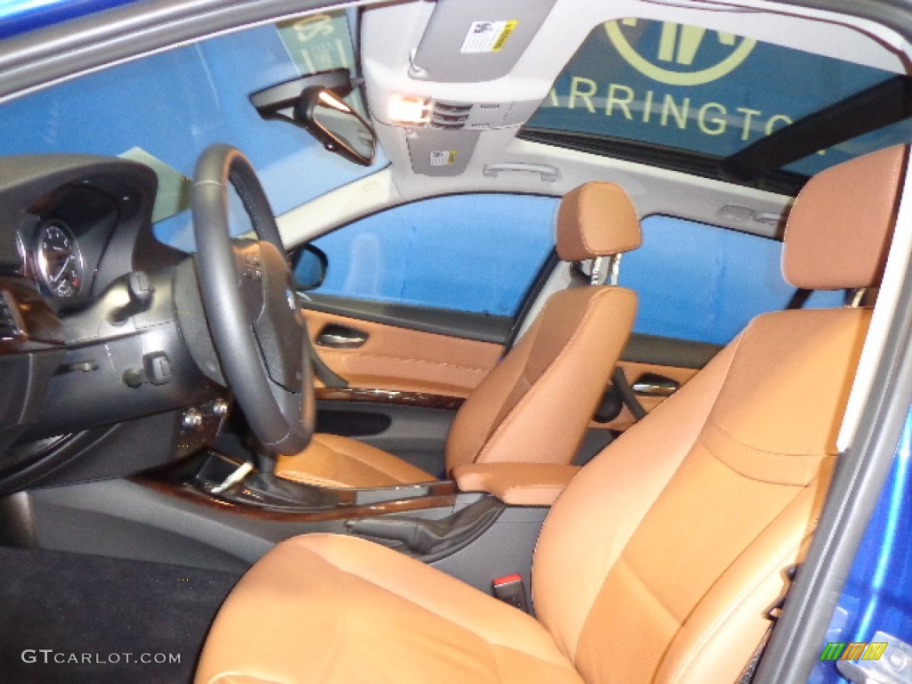 2011 3 Series 328i xDrive Sports Wagon - Montego Blue Metallic / Saddle Brown Dakota Leather photo #21