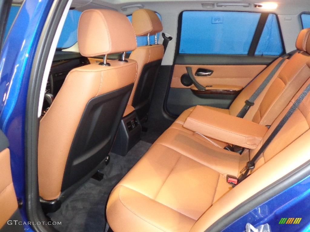 2011 3 Series 328i xDrive Sports Wagon - Montego Blue Metallic / Saddle Brown Dakota Leather photo #22