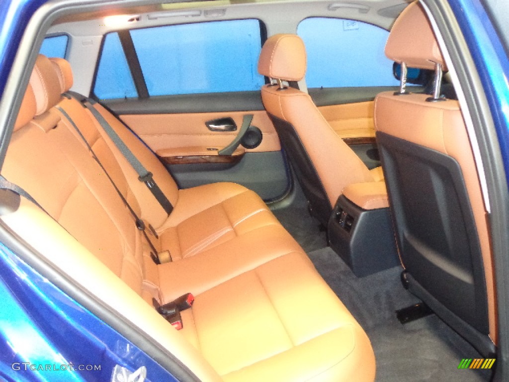 2011 3 Series 328i xDrive Sports Wagon - Montego Blue Metallic / Saddle Brown Dakota Leather photo #23