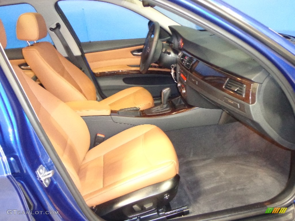 2011 3 Series 328i xDrive Sports Wagon - Montego Blue Metallic / Saddle Brown Dakota Leather photo #24