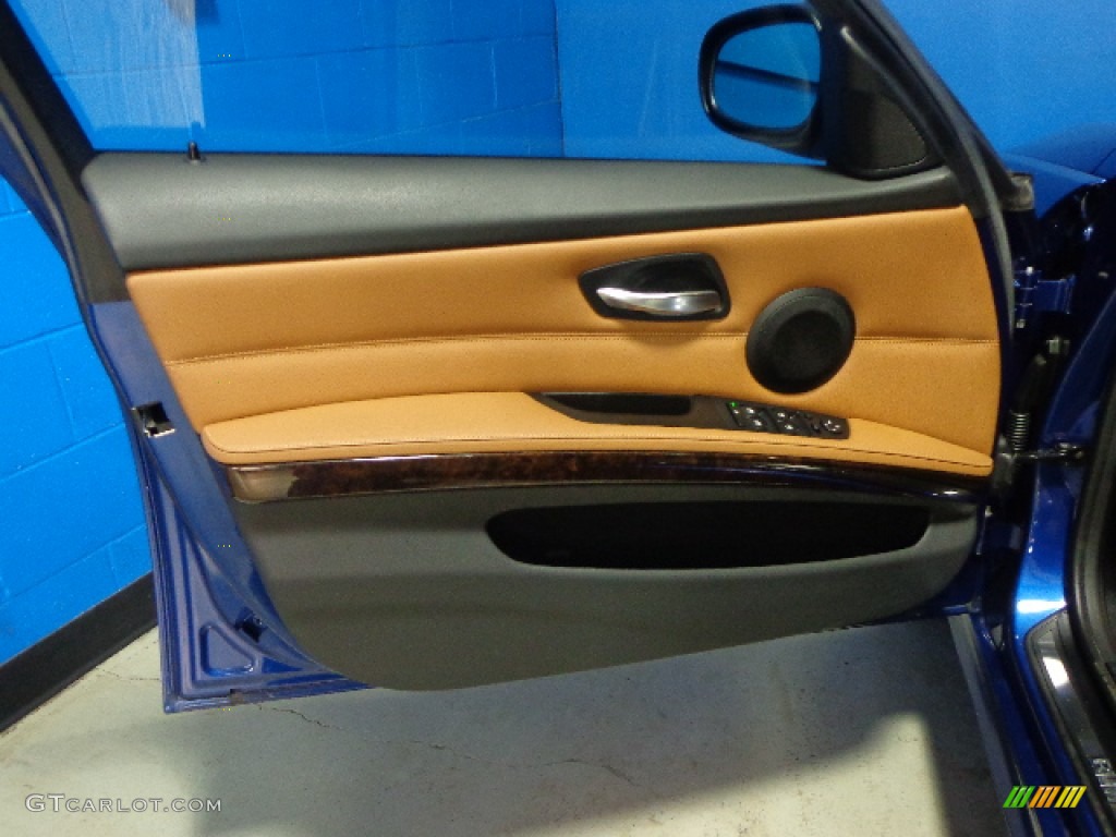 2011 3 Series 328i xDrive Sports Wagon - Montego Blue Metallic / Saddle Brown Dakota Leather photo #28