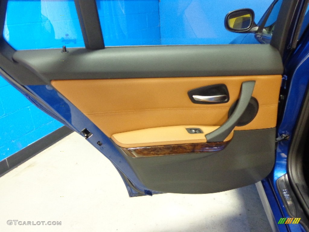 2011 3 Series 328i xDrive Sports Wagon - Montego Blue Metallic / Saddle Brown Dakota Leather photo #29