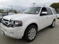 2014 White Platinum Ford Expedition Limited  photo #1