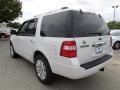 2014 White Platinum Ford Expedition Limited  photo #3