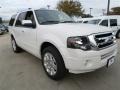 2014 White Platinum Ford Expedition Limited  photo #7