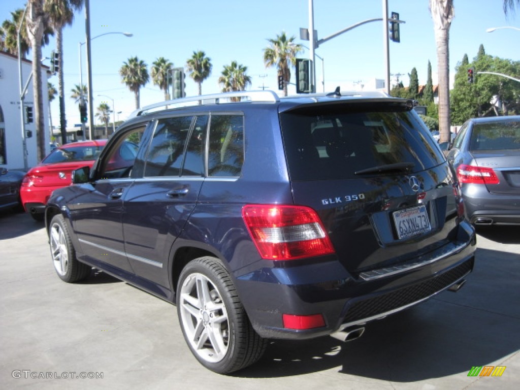 2011 GLK 350 - Capri Blue Metallic / Almond/Black photo #4