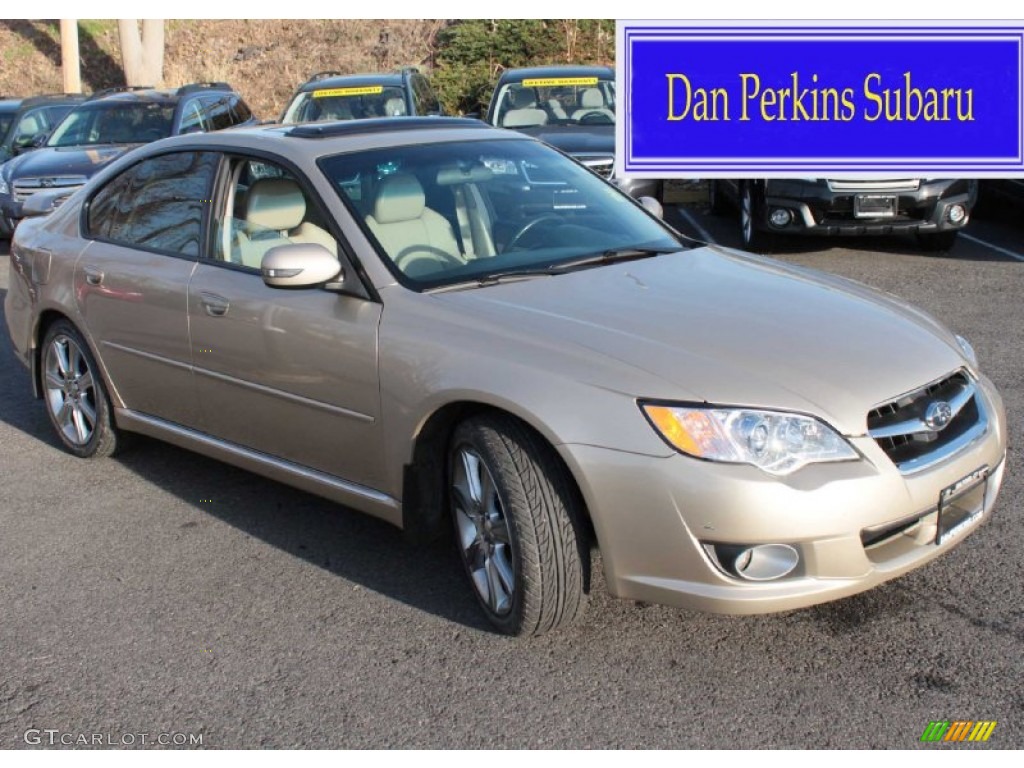 Harvest Gold Metallic Subaru Legacy