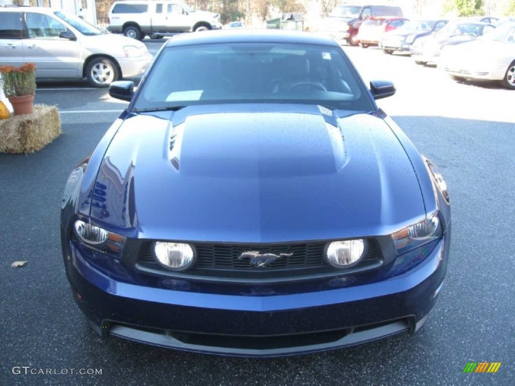 2011 Mustang GT Premium Coupe - Kona Blue Metallic / Charcoal Black photo #2