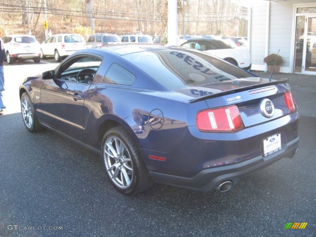 2011 Mustang GT Premium Coupe - Kona Blue Metallic / Charcoal Black photo #5